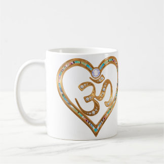 Mug Coeur centré dans OM