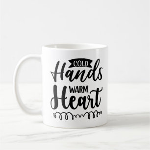 Mug Coeur chaud des mains froides