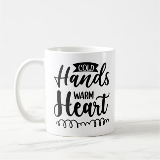 Mug Coeur chaud des mains froides