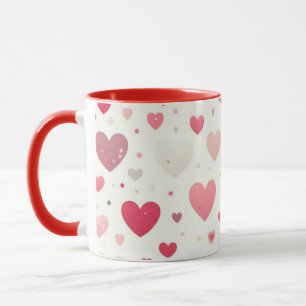Mug Coeur coloré de la Saint Valentin