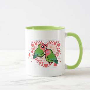 Mug Coeur d'amour de perruche