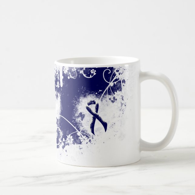 Mug Coeur de gravité bleu foncé (Droite)