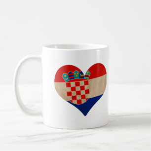 Mug Coeur de la Croatie