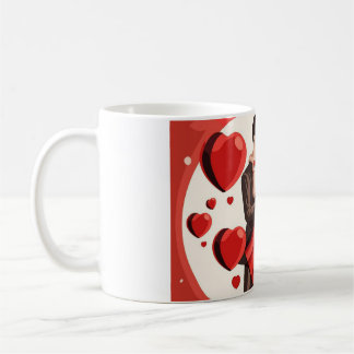 Mug Cœur de la Saint-Valentin romantique – Cadeau
