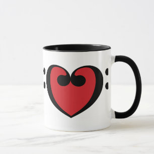 Mug Coeur de musique