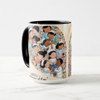 Mug Coeur des soins de santé : La compassion de la bou