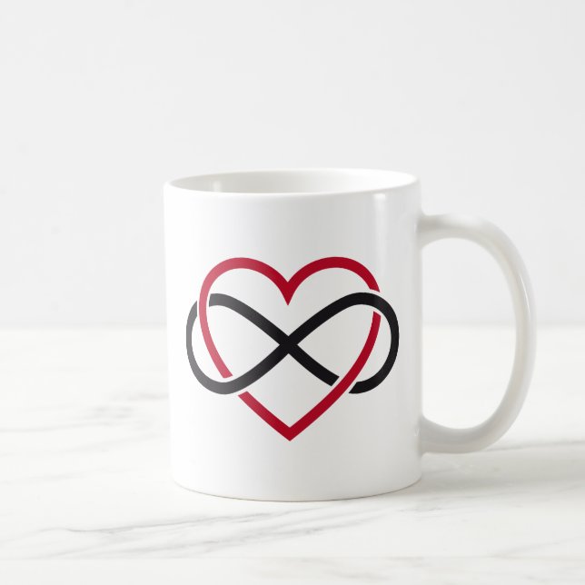 Mug Coeur d'infini, amour interminable (Droite)