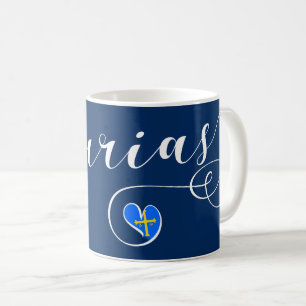 Mug Coeur du drapeau des Asturies, Asturies, Espagne