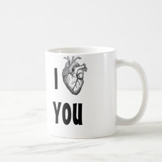 Mug Coeur I que vous attaquez (coeur anatomique)