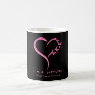 Mug Coeur mignon Je suis un survivant Conscience du ca
