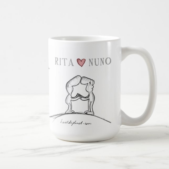 Mug Coeur NUNO de RITA (Droite)