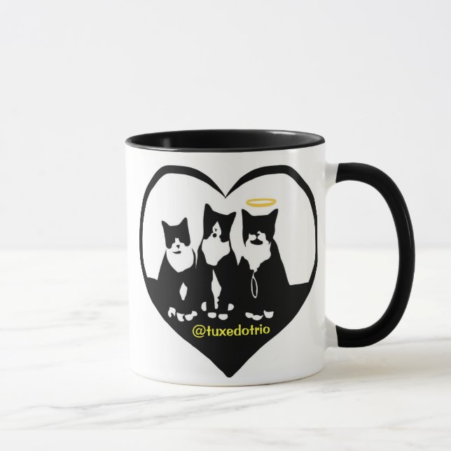 Mug Coeur original de TuxedoTrio (Droite)