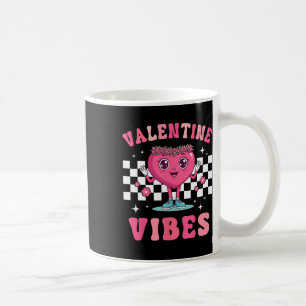 Mug Cœur Rétro de la Saint-Valentin Vibes de la Saint-