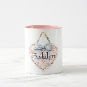 Mug Coeur rose Chic Bow