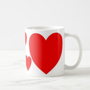 Mug Coeur rouge