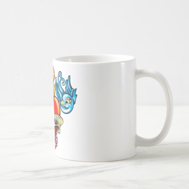 Mug Coeur végétalien (Droite)