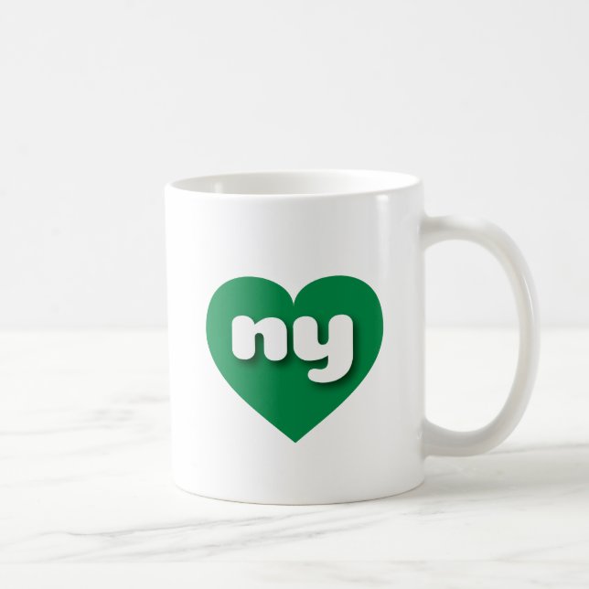 Mug Coeur vert de New York - J'aime (Droite)