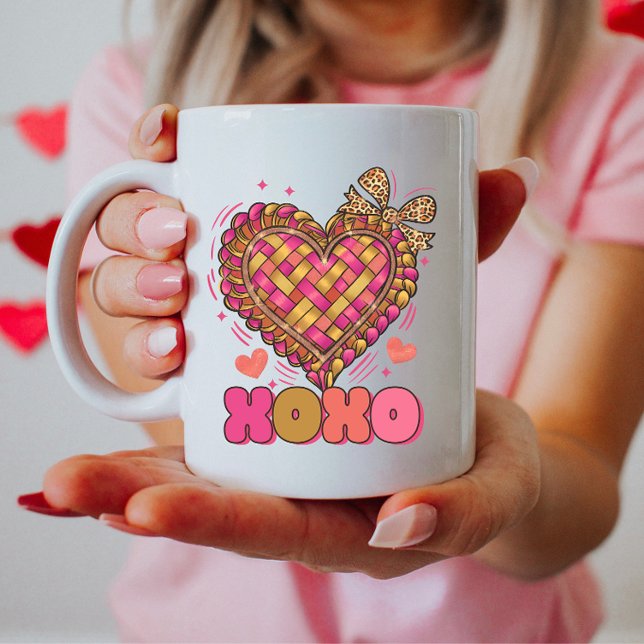 Mug Coeur XOXO tendance (Créateur téléchargé)