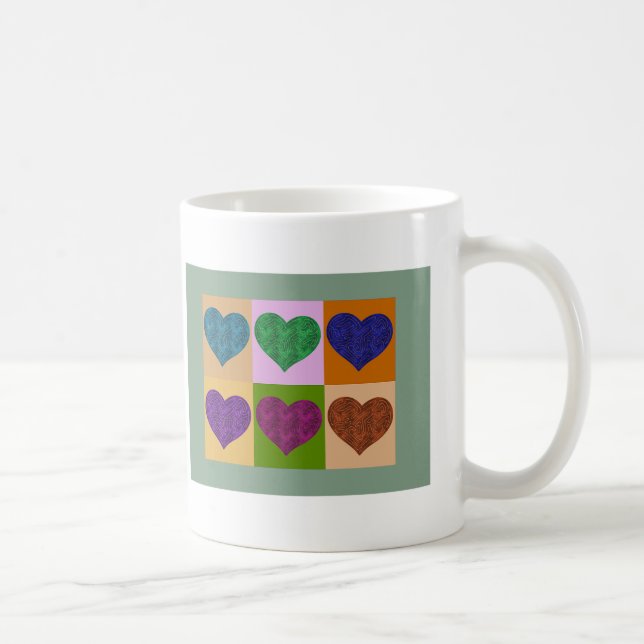 MUG COEURS A-MAZE-ING (Droite)