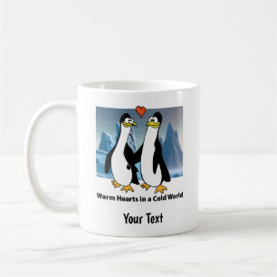 Mug Coeurs chauds dans un monde froid