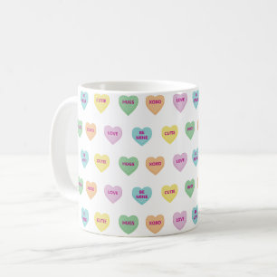 Mug Coeurs colorés de la Saint Valentin