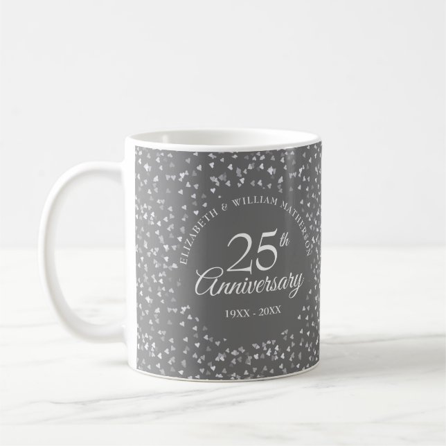 Mug Coeurs d'argent du 25e anniversaire (Gauche)