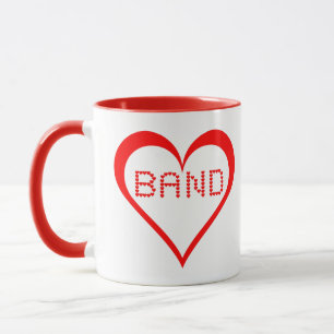 Mug Coeurs de bande