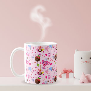 Mug Cœurs doux célébrant partout