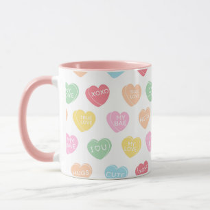 Mug Cœurs en bonbons
