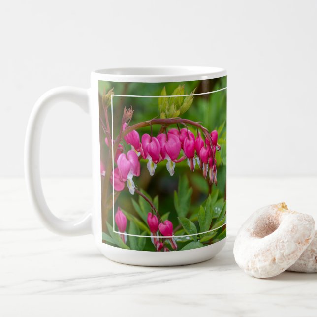 Mug Coeurs ensanglantés du jour pluvieux (Avec donut)