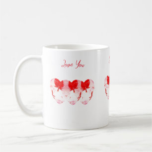 Mug Coeurs fraises