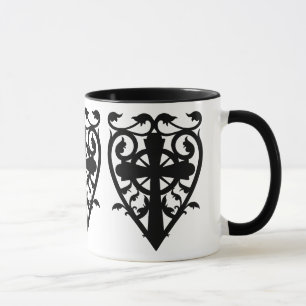 Mug Coeurs gothiques de cimetière