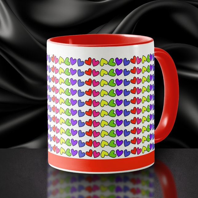 Mug Coeurs vibrants (Créateur téléchargé)