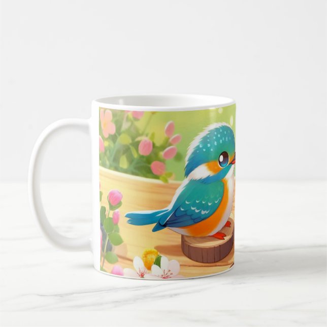 Mug coffee birds (Gauche)