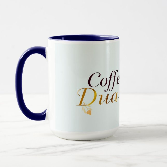 Mug Coffee Dua & Glow Modern Muslimah (Gauche)