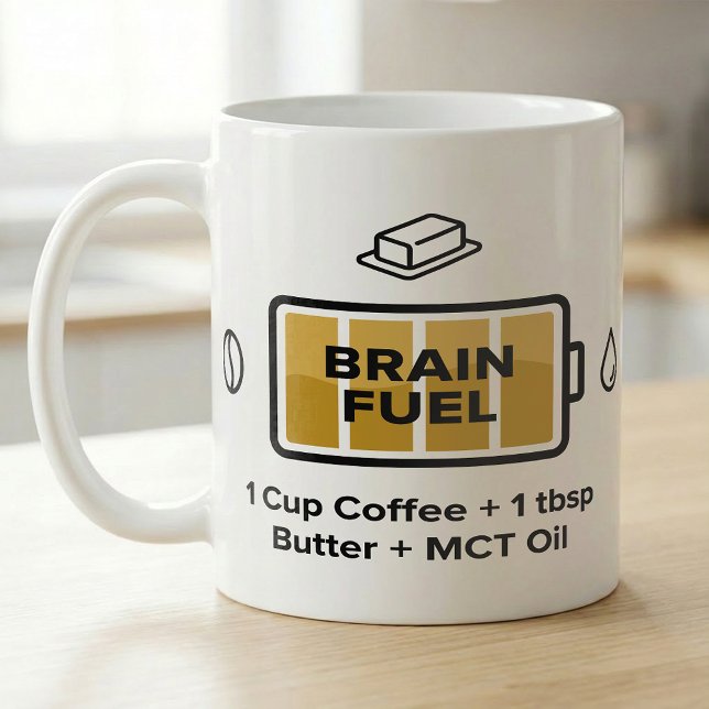 Mug Coffee Focus Formula Butter MCT Oil (Créateur téléchargé)