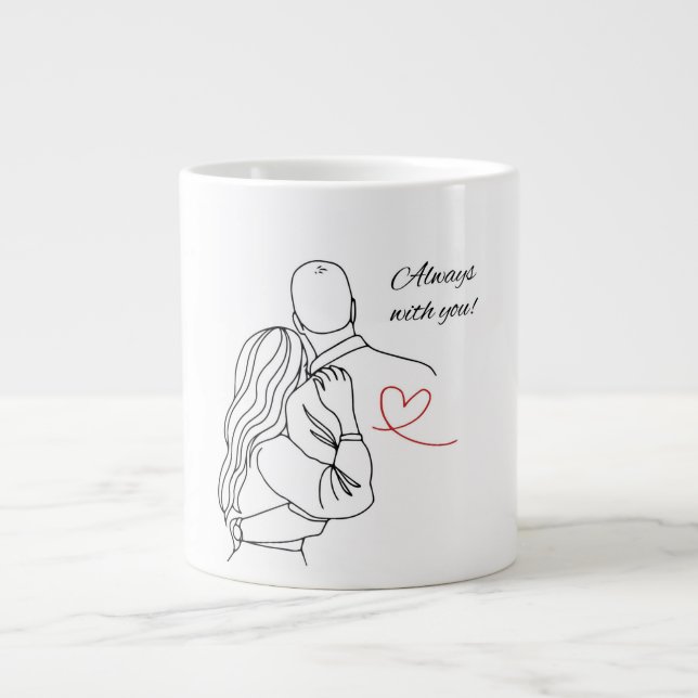 mug coffee Jumbo-Tasse (Vorderseite)