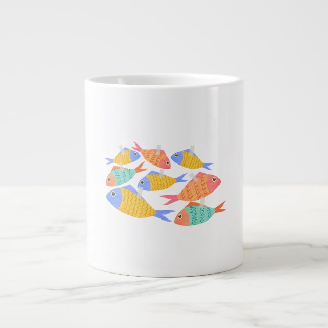 Mug coffee sample fichier coloris  Jumbo-Tasse (Vorderseite)