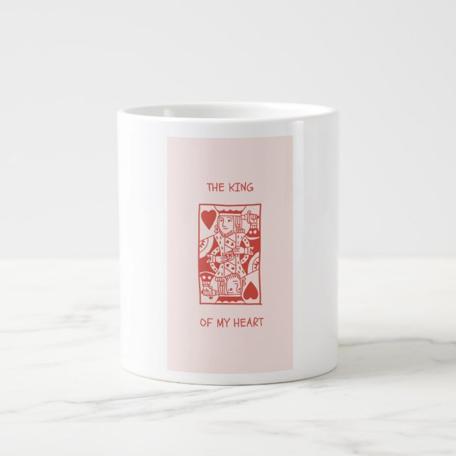 Mug coffee sample poker Jumbo-Tasse (Vorderseite)