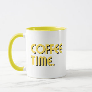 Mug Coffee Time | Simple Minimalist Everyday Coffee