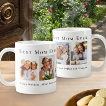 Coffret photo personnalisé Meilleure Maman 5 Café