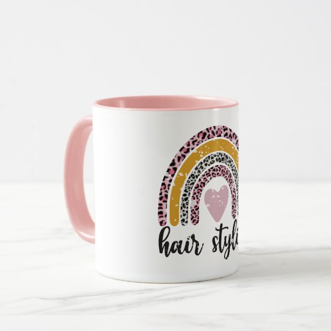 Mug Coiffeur Boho (Devant gauche)