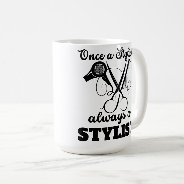 Mug Coiffeur Cadeau Coiffeur Cadeau (Devant droit)