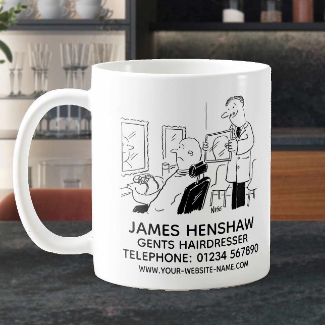 Mug Coiffeur de barbier ou de gents Promotionnels (Créateur téléchargé)