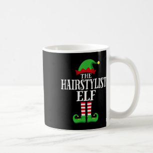 Mug Coiffeur Elf Correspondant Famille Groupe Noël Pa