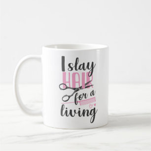 Mug Coiffeuse Stylo Coiffeuse J'Étends Les Cheveux Pou