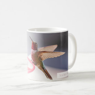 Mug Colibri à gorge rubis mâle Psaume 145:5 Louis Sego