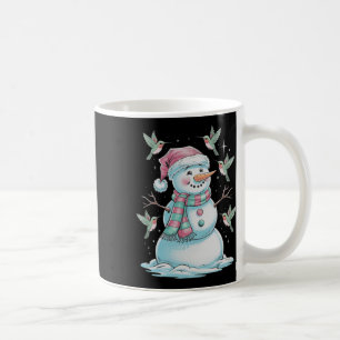 Mug Colibris Et Snowman Pour Amoureux des animaux