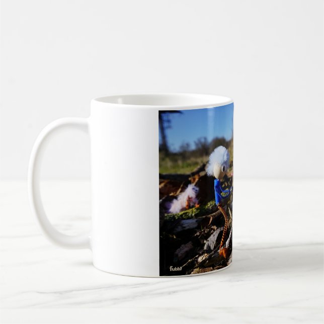 Mug Collaboration de la poupée de Fubby sur une patte  (Gauche)