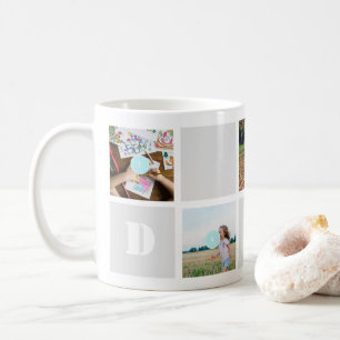 Mug Collage 10 Photos Fête des Pères Maman